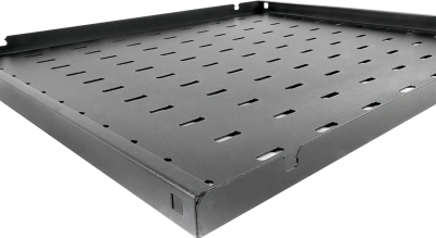 Полка стационарная ЦМО СВ-62-9005 0.5U нагр.:45кг. 19.53" 622мм черный (упак.:1шт)