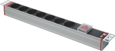 Блок распределения питания Rem R-16-7S-V-440-Z гор.размещ. 7xSchuko базовые 16A EN 60320 С20