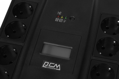 Источник бесперебойного питания Powercom Spider SPD-900U LCD USB 540Вт 900ВА черный