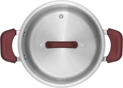Кастрюля Rondell Bojole RDS-737 5.6л. d=24см (с крышкой) стальной