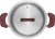 Кастрюля Rondell Bojole RDS-737 5.6л. d=24см (с крышкой) стальной Кастрюля Rondell Bojole RDS-737 5.6л. d=24см (с крышкой) стальной