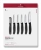Набор ножей кухон. Victorinox Swiss Classic Paring 6.7113.61G компл.:6предм. черный подар.коробка