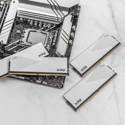 Память DDR5 2x32GB 6400MHz A-Data AX5U6400C3232G-DCLAWH XPG Lancer RTL Gaming PC5-51200 CL32 DIMM UDIMM 288-pin 1.4В kit dual rank с радиатором Ret