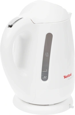Чайник электрический Tefal Silver Ion BF925132 1.7л. 2400Вт белый корпус: пластик (7211001107)