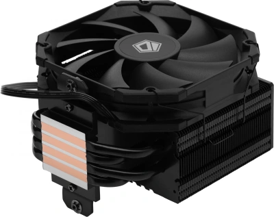 Устройство охлаждения(кулер) ID-Cooling SE-224-XTS mini Soc-AM5/AM4/1200/1700/1851 черный 4-pin 16-32dB Al+Cu 180W 690gr Ret (SE-224-XTS MINI BLACK)