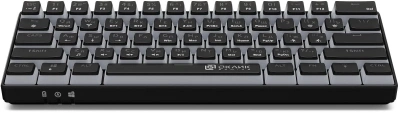 Клавиатура Оклик K763W механическая черный USB беспроводная BT/Radio Multimedia for gamer LED (1920548) кабель 1.5м