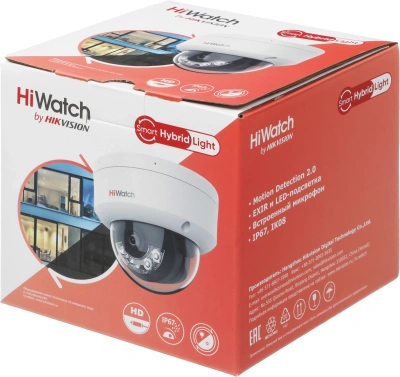 Камера видеонаблюдения IP HiWatch DS-I252M(B)(4 mm) 4-4мм цв. корп.:белый