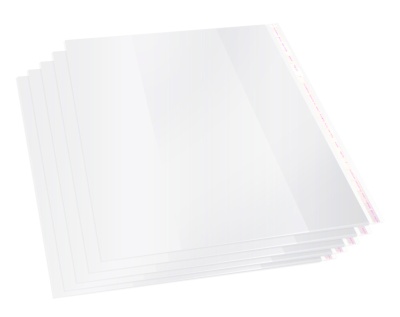 Обложка Silwerhof 382177 Монстрики для учебника с липк.сл. (набор 10шт) ПП 70мкм гладкая прозр. 300х470мм