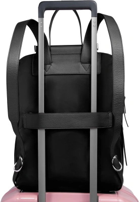 Рюкзак женский Piquadro Lyra CA4576W92T/N черный ткань/натур.кожа