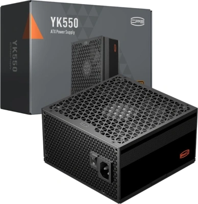 Блок питания PcCooler ATX 550W YK550 80+ bronze (20+4pin) APFC 135mm fan 6xSATA RTL
