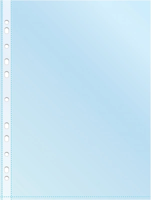 Папка-вкладыш Silwerhof SD-CL ассорти глянцевые A4+ полипропилен 30мкм (упак.:50шт)