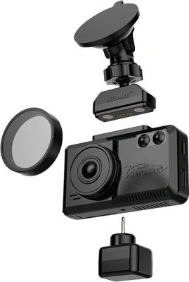 Видеорегистратор с радар-детектором Sho-Me COMBO MIRAGE WIFI DUO черный 2160p 140гр. GPS MStar 8627