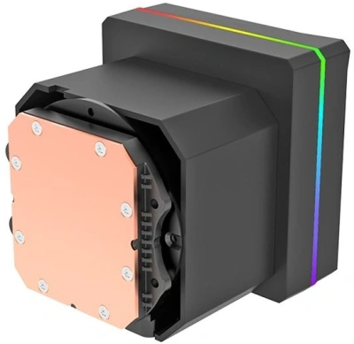 Система водяного охлаждения Thermaltake TH360-S V3 ARGB Soc-AM5/AM4/1200/1700/1851 черный 4-pin 37.8dB Al LCD 365W Ret (CL-W470-PL12SW-A)