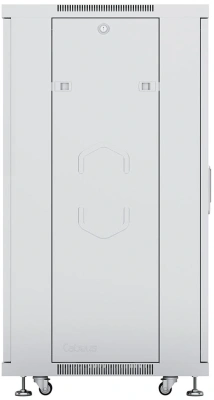 Шкаф коммутационный Cabeus (SH-05C-18U60/80) напольный 18U 600x800мм пер.дв.стекл металл 800кг серый 700мм 57.2кг 220град. 988мм IP20 сталь