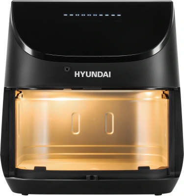 Аэрогриль Hyundai HYF-9090 6.5л 1700Вт черный/черный