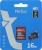 Флеш карта SDHC 16GB Netac NT02P600STN-016G-R P600 w/o adapter