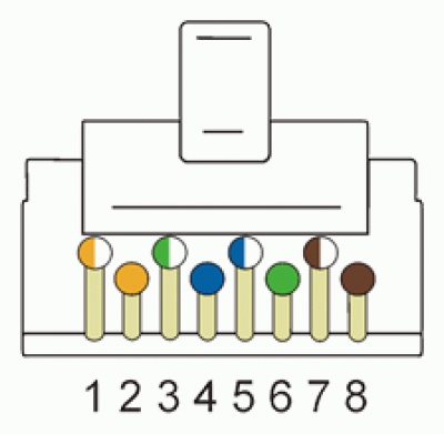 Коннектор Lanmaster (TWT-PL45/S-8P8C-6T) FTP кат.6 RJ45 (упак.:100шт)