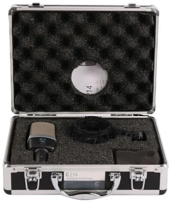 Микрофон проводной AKG C214 серый