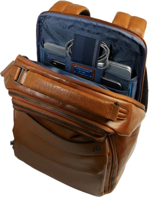 Рюкзак мужской Piquadro Solm CA7021S141/BE песочный натур.кожа