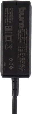 Блок питания Buro BU-M90L ручной 90W 12V-20V 9-коннект. 6A от бытовой электросети