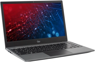 Ноутбук IRU Tactio 14ALH Core i5 1235U 16Gb SSD512Gb Intel UHD 14" IPS FHD (1920x1080) FreeDOS grey WiFi BT Cam 4000mAh (2058884)