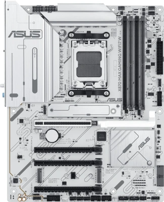 Материнская плата Asus X870 MAX GAMING WIFI7 W Socket AM5 AMD X870 4xDDR5 ATX AC`97 8ch(7.1) 2.5Gg RAID+HDMI