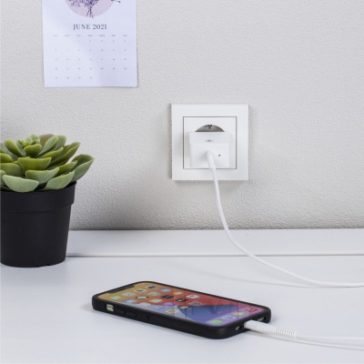 Сетевое зар./устр. Hama H-210535 PD+QC универсальное белый (00210535)