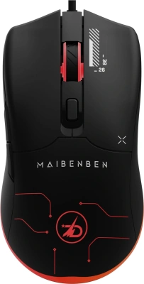 Ноутбук Maibenben X16B-R98956 Ryzen 9 8940HX 16Gb SSD1Tb NVIDIA GeForce RTX 5060 8Gb 16" IPS QHD+ (2560x1600) Windows 11 Home black WiFi BT Cam 5200mAh (X16B-R98956GQSHBRE3)