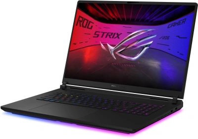 Ноутбук Asus ROG Strix Scar 18 G835LW-SA190W Core Ultra 9 275HX 64Gb SSD1Tb NVIDIA GeForce RTX5080 16Gb 18" IPS WQXGA (2560x1600) Windows 11 Home black WiFi BT Cam (90NR0LI1-M008Y0)