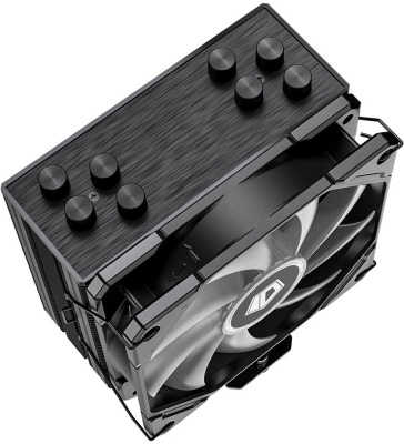 Устройство охлаждения(кулер) ID-Cooling SE-224-XTS ARGB Soc-AM5/AM4/1200/1700/1851 черный 4-pin 29dB Al+Cu 220W 650gr Ret (SE-224-XTS ARGB)