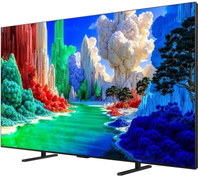 Телевизор QLED TCL 75" 75A400 Slim черный 4K Ultra HD 144Hz MEMC DVB-T DVB-T2 DVB-C DVB-S DVB-S2 USB WiFi Smart TV