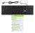 Клавиатура Acer OKW020 черный USB slim Multimedia (ZL.KBDEE.001) кабель 1.5м