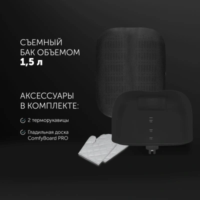 Отпариватель напольный Polaris PGS 1950VA 2300Вт белый
