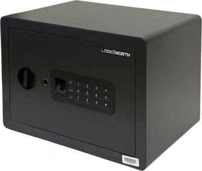 Сейф мебельный LockSworth VS4526 взломостойкий встраиваемый 250x350x250мм электронный/ключевой/биометрический