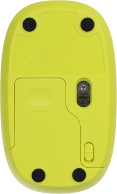 Клавиатура + мышь Logitech MK240 клав:черный/желтый мышь:черный/желтый USB беспроводная slim Multimedia (920-008198)