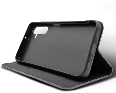 Чехол (клип-кейс) BoraSCO для Samsung Galaxy A25 Microfiber Case черный (72876)