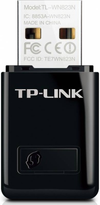 Сетевой адаптер Wi-Fi TP-Link TL-WN823N N300 USB 2.0 (ант.внутр.)