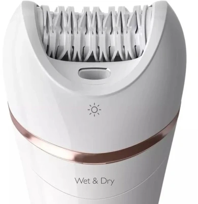 Эпилятор Philips BRE720/01 скор.:2 насад.:6 от аккум. белый