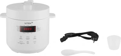 Мультиварка-скороварка Vitek VT-MC0301 3л 500Вт белый