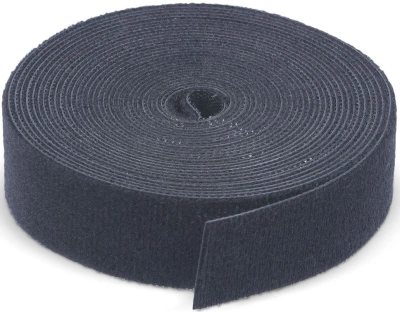 Хомут-липучка Cabeus ROL-5X25-BK 5000x25мм полиамид внутри помещений черный