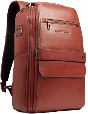 Рюкзак мужской Piquadro Solm CA7021S141/CU табачный натур.кожа