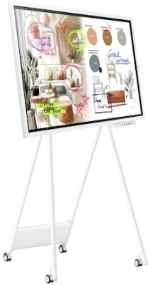 Панель Samsung 55" Электронный флипчарт Samsung WM55FX белый VA LED 6.7ms 16:9 HDMI M/M матовая 450cd 178гр/178гр 3840x2160 4K USB 28.6кг