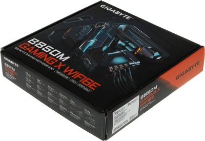 Материнская плата Gigabyte B850M GAMING X WIFI6E Socket AM5 AMD B850 4xDDR5 mATX AC`97 8ch(7.1) 2.5Gg RAID+HDMI+DP