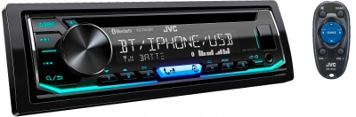 Автомагнитола JVC KD-T902BT 1DIN 4x50Вт v3.0 DSP 3 RDS