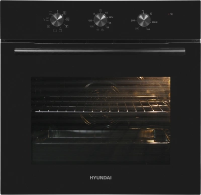 Духовой шкаф Электрический Hyundai HEO 6635 BG черный