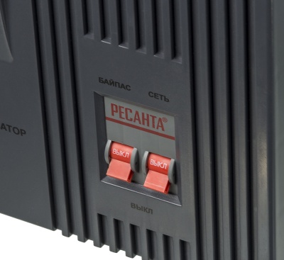 Стабилизатор напряжения Ресанта ACH-3000/1-Ц однофазный серый (63/6/5)