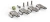 Маршрутизатор MikroTik RB5009UPr+S+OUT 10/100/1000/2500BASE-T/SFP+ белый