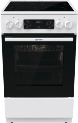 Плита Электрическая Gorenje GEC5C61WG белый стеклокерамика (без крышки)