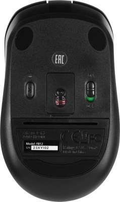Мышь A4Tech Fstyler FB12 черный оптическая 1200dpi беспров. BT/Radio USB 3but (FB12 BLACK)