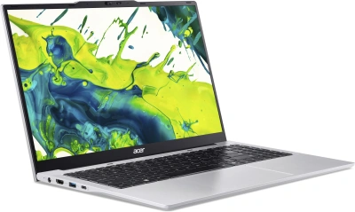 Ноутбук Acer Aspire Lite AL15-72P-57CM Core i5 13500H 16Gb SSD512Gb Intel UHD Graphics 15.6" IPS FHD (1920x1080) без ОС silver WiFi BT Cam 5100mAh (NX.D5HEM.002)